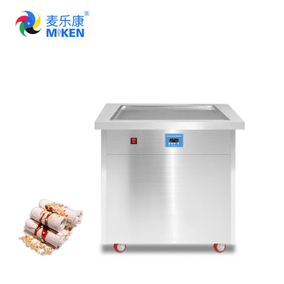 Vente populaire de haute qualité commerciale de la Thaïlande Pan Fried Ice Cream Machine For de yogourt glacé de MK-PF1S